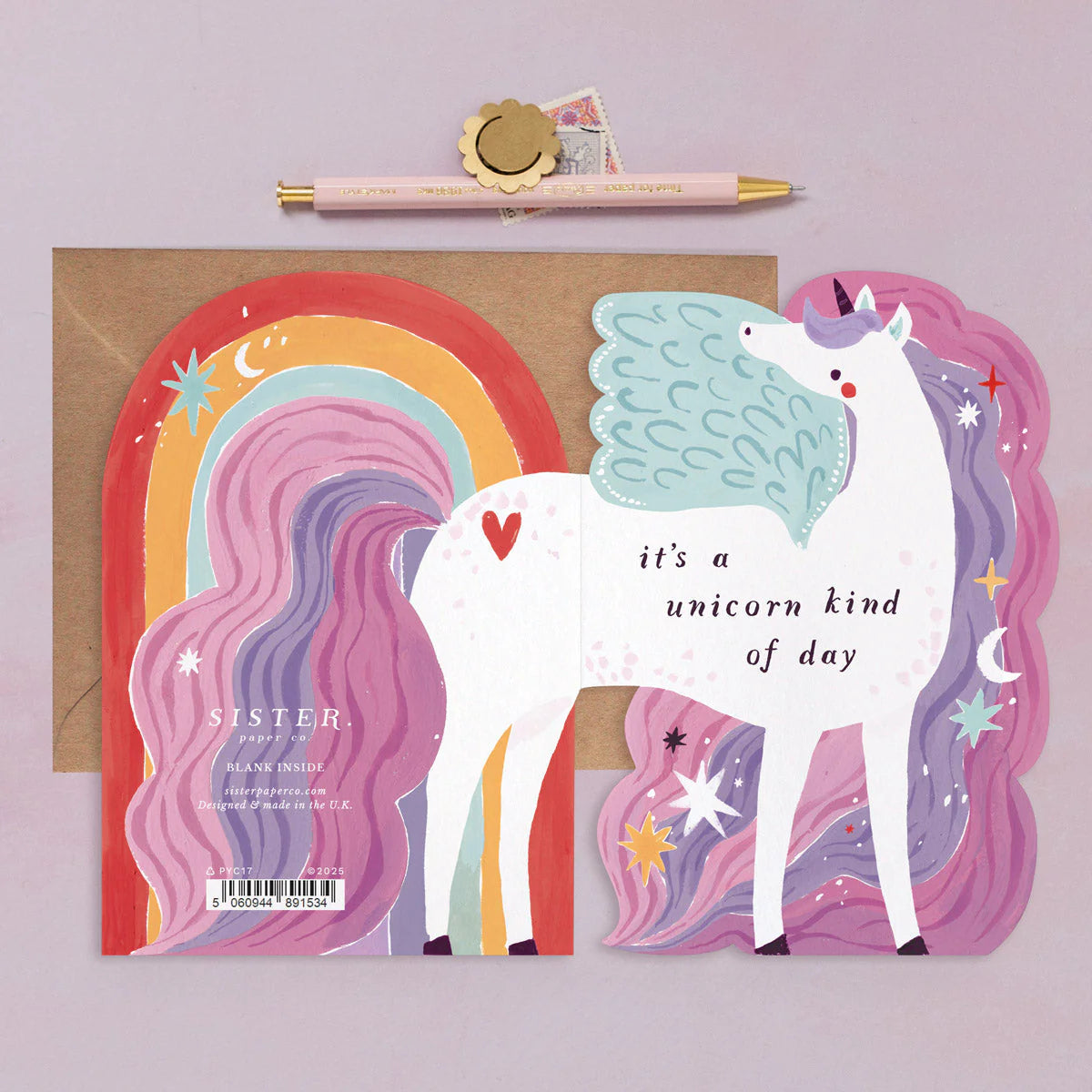 Unicord kind of day Card