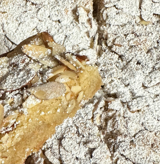 Almond Croissant Blondie