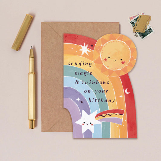 Sending Magic and Rainbows Card