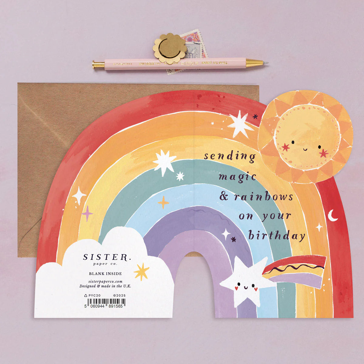 Sending Magic and Rainbows Card